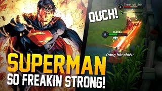 Arena of Valor [Test Server] - THE MAN OF STEEL! [Superman Gameplay]
