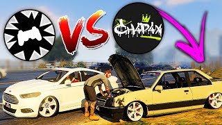 CARRO do Dudu Moura VS MONZA do Chapax - GTA V