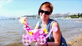 Кукла Барби и Маша. Видео для девочек. Играем с Барби