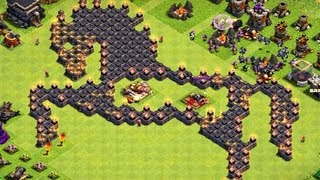 ТРОЛЛЬ БАЗЫ И НЕОБЫЧНЫЕ РАССТАНОВКИ В CLASH OF CLANS / ПРИКОЛЫ