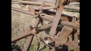 Самодельный плуг на Т-25