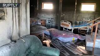 Последствия пожара в красногорском хосписе — кадры из палаты