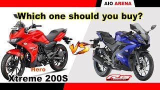 Hero Xtreme 200S VS 2019 Yamaha R15 V3.0 ABS - Which one should you buy?