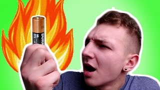 КАК ПОЛУЧИТЬ ОГОНЬ ИЗ БАТАРЕЙКИ? / ЛАЙФХАК С БАТАРЕЙКОЙ ОТ АНТОНА ЛАВ