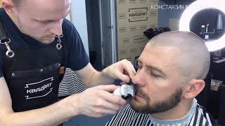 СТРИЖКА ПОД МАШИНКУ / Уроки мужской стрижки / Стрижка насадками