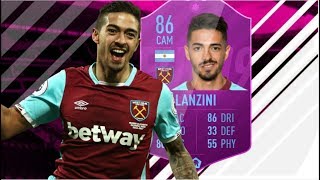 FIFA19|OMG! NEW LEAGUE SBC (86) MANUEL LANZINI PLAYER REVIEW??! IS HE WORTH 300,000 COINS?