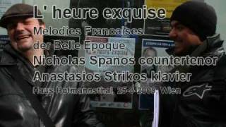 Nicholas Spanos:"L'heure exquise" by Reynaldo Hahn