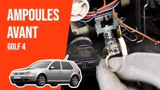 Changer les Ampoules d'éclairage avant GOLF 4 ?