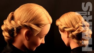 Делаем прическу из жгутов - видеоурок (мастер-класс) Hair’s How.