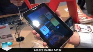 Lenovo Ideatab A2107, 7inch lowcost 3G tablet