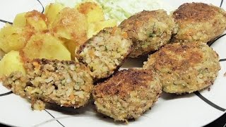 Kotlety miesno-ryzowe Klopsiki /Kasia ze slaska gotuje