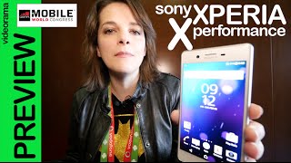 Sony Xperia X performance preview en español MWC16