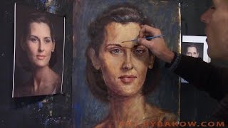 ПОРТРЕТ МАСЛОМ - портрет на заказ - как рисовать ПОРТРЕТ!