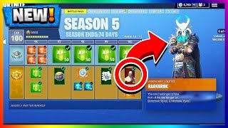 *NEW* SEASON 5 BATTLE PASS TIER 100 UNLOCKED! RAGNAROK UPGRADES! Fortnite Battle Royale