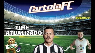 CARTOLA FC TIME ATUALIZADO #RODADA 1