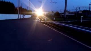 Поїзд 67/767 Київ-Ковель-Варшава прибуває на станцію Рівне