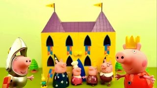Замок Свинки Пеппы и её Королевская семья. История со Свинкой Пеппой. Princess Peppa's Palace