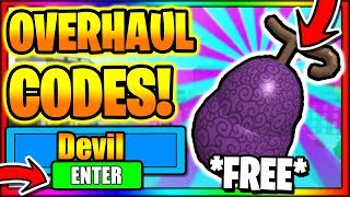 ALL *NEW* SECRET OP WORKING CODES! ☄️OVERHAUL UPDATE☄️ Roblox Anime Fighting Simulator ?UPDATE 6?