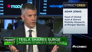 Morgan Stanley's Adam Jonas on Tesla's soaring stock
