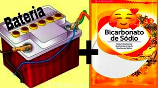 COMO RECUPERAR BATERIA DE CARRO COM BICARBONATO DE SÓDIO. ROSELY MARTINS