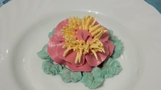 ЦВЕТОК ИЗ КРЕМА "ПИОН" от SWEET BEAUTY- СЛАДКАЯ КРАСОТА,  How to make a cream flower
