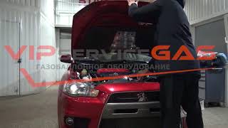 Mitsubishi Lancer Evolution 10-газовая установка. Газ на Mitsubishi Lancer Evolution 10