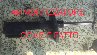 Curiosando com’è è fatto. Aprire ammortizzatore auto