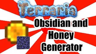 Генератор меда и обсидиана в Terraria 1.3 [Obsidian and honey generator]