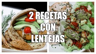 Como hacer LENTEJAS!! | Ensalada y Hamburguesa | Vida Saludable