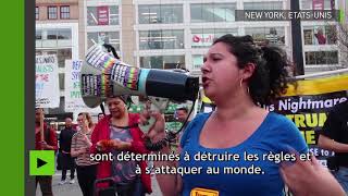 Etats-Unis : manifestations pacifistes à Washington et New York contre les frappes en Syrie