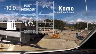 АН-124 в Новой Гвинее