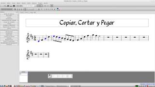 Tutorial de MuseScore, Parte 5: Seleccionar, Copiar, Cortar y Pegar