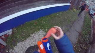 Осенняя NERF Битва|NERF WAR