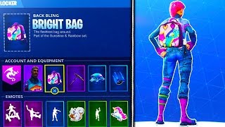 HOW TO UNLOCK THE NEW BRITE BAG In Fortnite - Fortnite Battle Royale Brite Bag UNLOCKED!