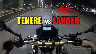 FUI RECONHECIDO DE MOTO | TENERE VS LANDER