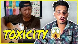 System of A Down - Toxicity (acoustic cover) alip ba ta REACTION