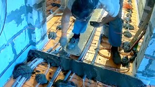 Теплый водяной пол с ПЕНОПЛЭКС своими руками СТРОИМ ДЛЯ СЕБЯ