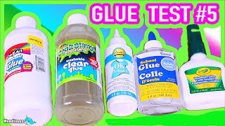 Glue Test for Slime #5  - Washable Glue Tested