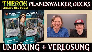 Unboxing Theros Jenseits des Todes Planeswalker Deck Elspeth Magic the Gathering deutsch MTG Trader
