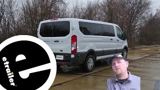 etrailer | Curt Trailer Hitch Installation - 2016 Ford Transit T350