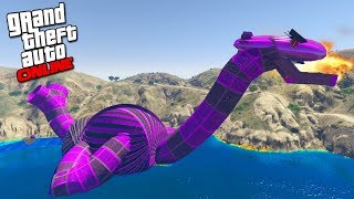 ГОНКА по ЛОХНЕССКОМУ ЧУДОВИЩУ В ГТА! (GTA 5 ONLINE Гонки)