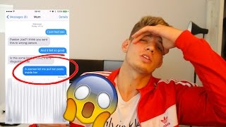 'I JUST HAD SEX' SONG LYRIC TEXT PRANK ON MY PARENTS & JESS *GONE VERY AWKWARD/WRONG*