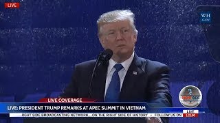 WATCH: President Donald Trump Speech in VIETNAM at the APEC Summit