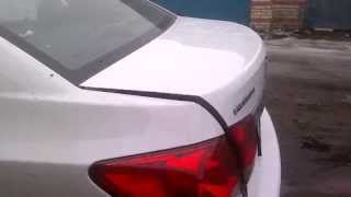 Chevrolet Cruze Sedan - Газовые упоры двери багажника.