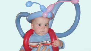 Бабочка костюм из шариков