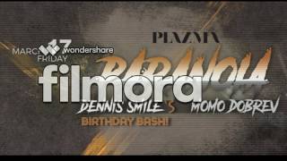 Dennis Smile - My B Day Bash at Plazma (March 2017)[TECHNO MIX]