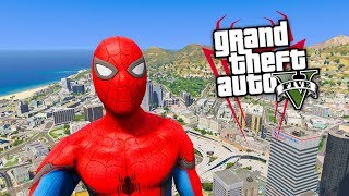РЕАЛЬНАЯ ЖИЗНЬ ЧЕЛОВЕКА-ПАУКА В GTA 5 - КАК Я ПОЗНАЛ СВОИ СИЛЫ И НАУЧИЛСЯ ПРЫГАТЬ! ДЖЕРЕМИ ?