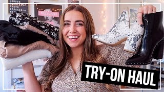 SPRING TRY-ON HAUL 2019! Princess Polly, Express, Zara, & Steve Madden!
