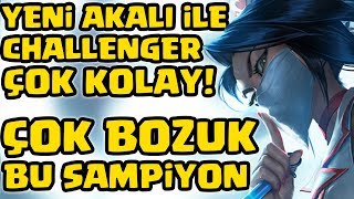 AKALİ REWORK DEDİLER AMA BİLDİĞİN TEK ATAN YAPMIŞLAR !!! KARAKTER AŞIRI GÜÇLÜ !!! | Apophis
