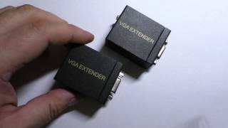 Удлинитель VGA по витой паре до 60 метров